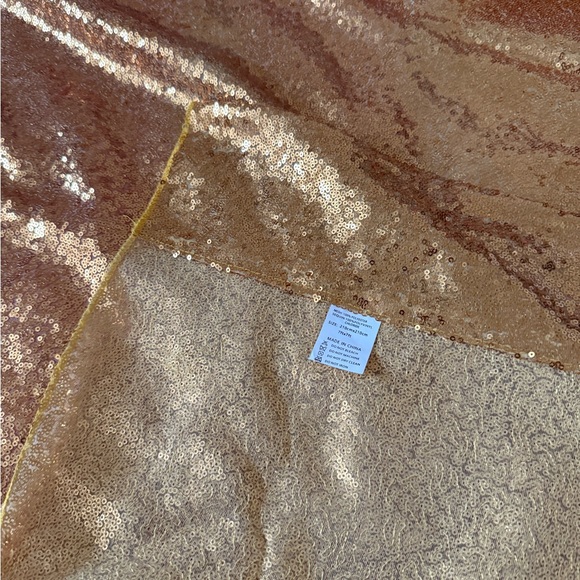 Gold Sequin Curtain  backdrop 7*7 - Picture 4 of 5